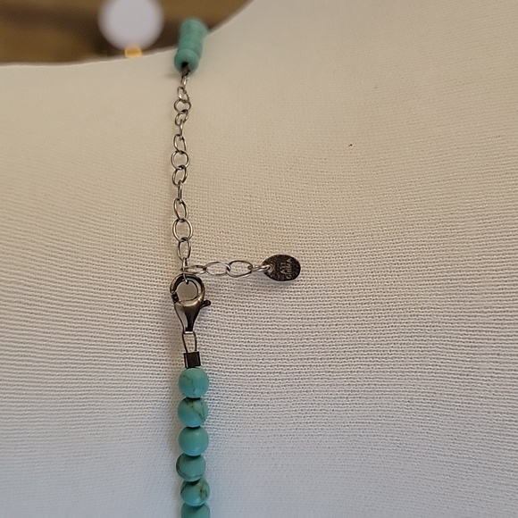 AMAZONITE STONE PENDANT CHOKER - Picture 7 of 9